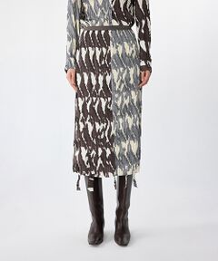 JNBY / ジェーエヌビーワイ ロング・マキシ丈スカート | Pleated Geometry Skirt / プリーツスカート