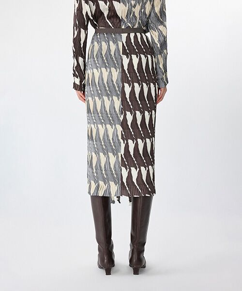 JNBY / ジェーエヌビーワイ ロング・マキシ丈スカート | Pleated Geometry Skirt / プリーツスカート | 詳細2