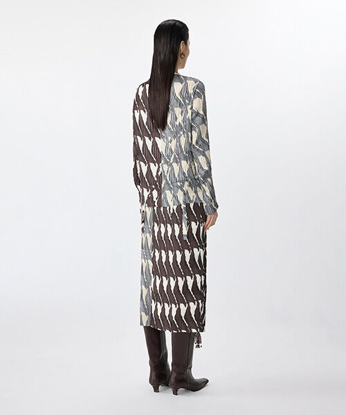 JNBY / ジェーエヌビーワイ ロング・マキシ丈スカート | Pleated Geometry Skirt / プリーツスカート | 詳細6