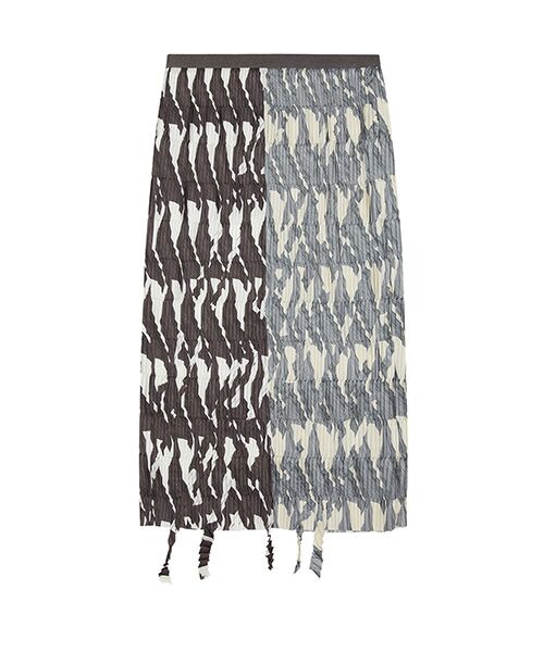 JNBY / ジェーエヌビーワイ ロング・マキシ丈スカート | Pleated Geometry Skirt / プリーツスカート | 詳細7