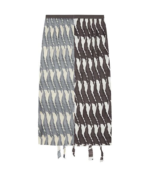 JNBY / ジェーエヌビーワイ ロング・マキシ丈スカート | Pleated Geometry Skirt / プリーツスカート | 詳細8