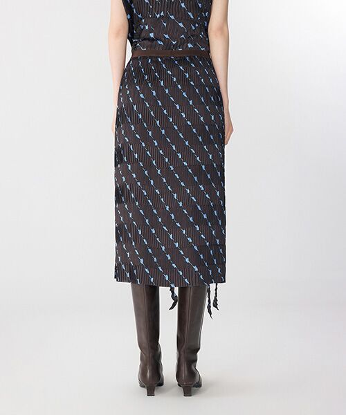 JNBY / ジェーエヌビーワイ ロング・マキシ丈スカート | Pleated Geometry Skirt / プリーツスカート | 詳細12