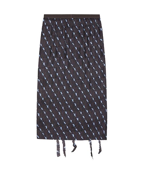 JNBY / ジェーエヌビーワイ ロング・マキシ丈スカート | Pleated Geometry Skirt / プリーツスカート | 詳細18