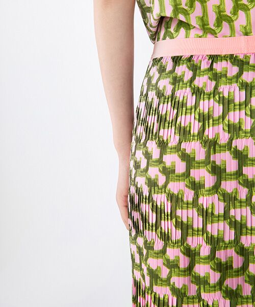JNBY / ジェーエヌビーワイ ロング・マキシ丈スカート | Pleated Geometry Skirt / プリーツスカート | 詳細24