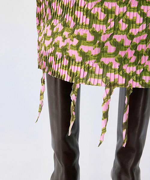 JNBY / ジェーエヌビーワイ ロング・マキシ丈スカート | Pleated Geometry Skirt / プリーツスカート | 詳細25