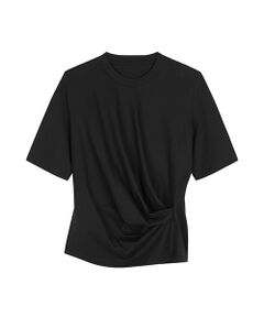 JNBY / ジェーエヌビーワイ Tシャツ | Sculpted Drape Top / ドレープトップス