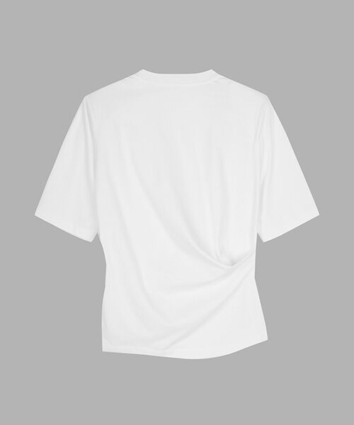 JNBY / ジェーエヌビーワイ Tシャツ | Sculpted Drape Top / ドレープトップス | 詳細1