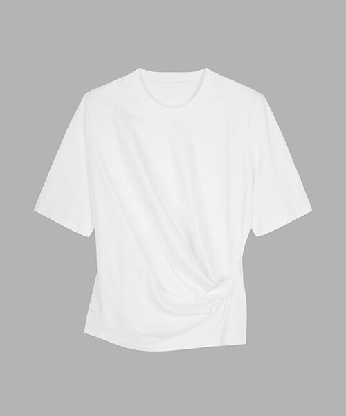 セール】 Sculpted Drape Top / ドレープトップス （Tシャツ