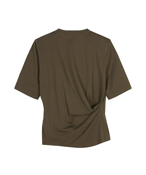 JNBY / ジェーエヌビーワイ Tシャツ | Sculpted Drape Top / ドレープトップス | 詳細14