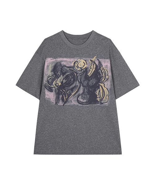 JNBY / ジェーエヌビーワイ カットソー | Cyclamen Bloom T-shirt / Tシャツ | 詳細7