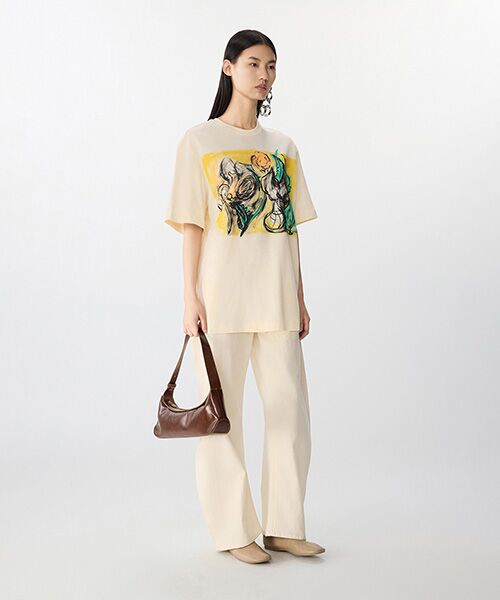 JNBY / ジェーエヌビーワイ カットソー | Cyclamen Bloom T-shirt / Tシャツ | 詳細15