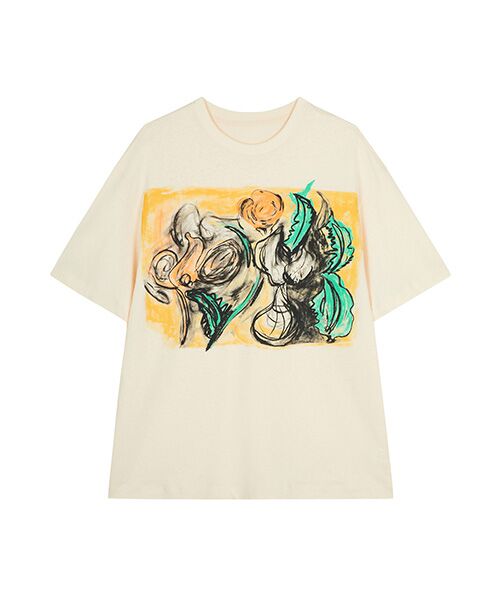 JNBY / ジェーエヌビーワイ カットソー | Cyclamen Bloom T-shirt / Tシャツ | 詳細17