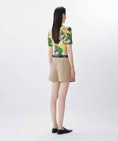 JNBY / ジェーエヌビーワイ カットソー | Floral Sheer Fit Top / シアーフィットトップス | 詳細9