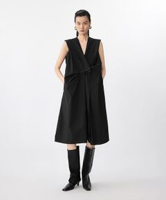 JNBY / ジェーエヌビーワイ ロング・マキシ丈ワンピース | Asym Tuck Dress / タックドレス