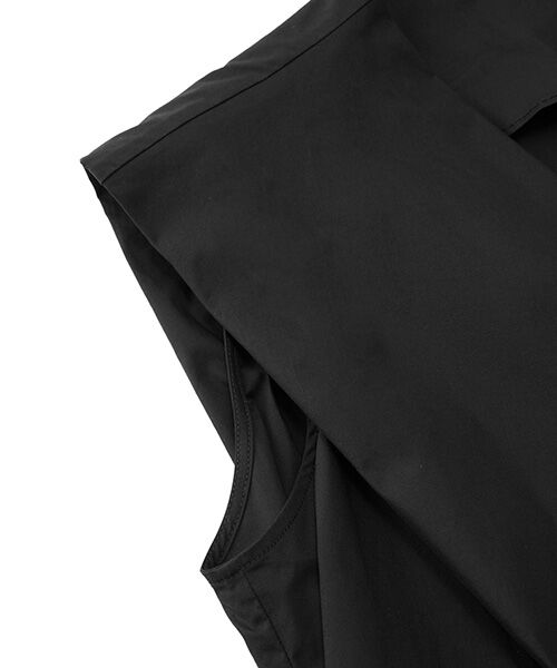 JNBY / ジェーエヌビーワイ ロング・マキシ丈ワンピース | Asym Tuck Dress / タックドレス | 詳細10