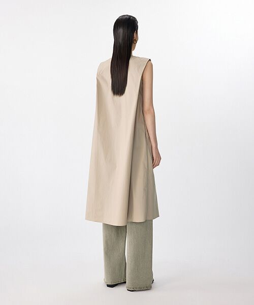 JNBY / ジェーエヌビーワイ ロング・マキシ丈ワンピース | Asym Tuck Dress / タックドレス | 詳細15