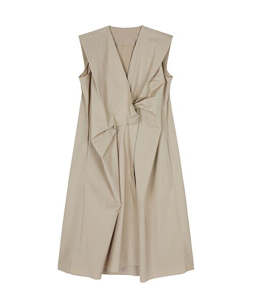 JNBY / ジェーエヌビーワイ ロング・マキシ丈ワンピース | Asym Tuck Dress / タックドレス | 詳細20