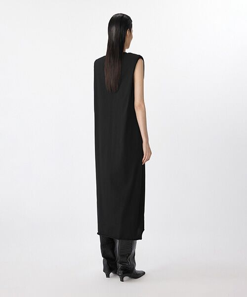 JNBY / ジェーエヌビーワイ ロング・マキシ丈ワンピース | Structured Line Dress / リネンドレス | 詳細2