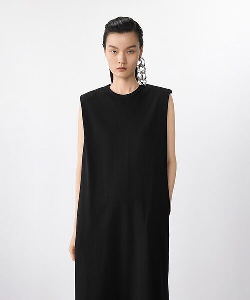 JNBY / ジェーエヌビーワイ ロング・マキシ丈ワンピース | Structured Line Dress / リネンドレス | 詳細3