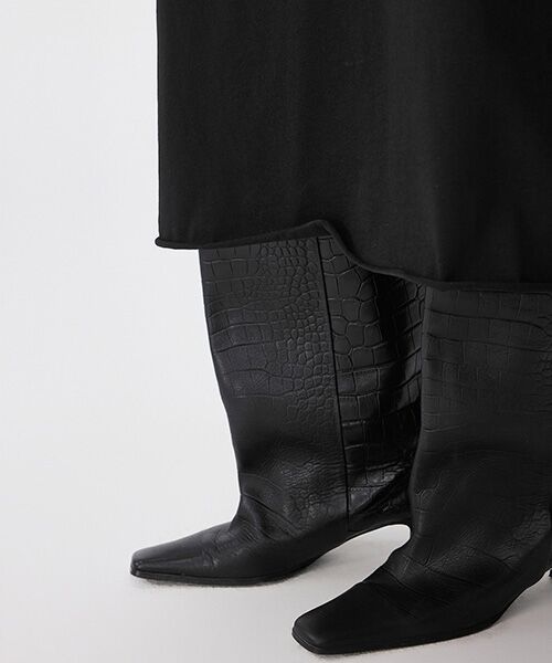 JNBY / ジェーエヌビーワイ ロング・マキシ丈ワンピース | Structured Line Dress / リネンドレス | 詳細6