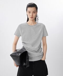 セール】 Abstract Floral Second-Skin Top / フローラル
