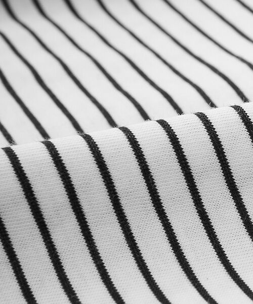 JNBY / ジェーエヌビーワイ Tシャツ | Tucked Stripe Top / ストライプトップス | 詳細9