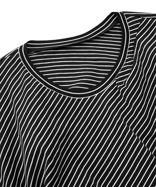 JNBY / ジェーエヌビーワイ Tシャツ | Tucked Stripe Top / ストライプトップス | 詳細18