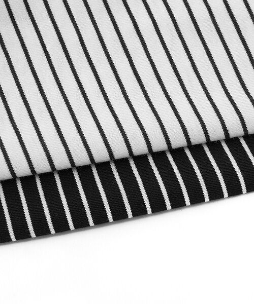 JNBY / ジェーエヌビーワイ Tシャツ | Tucked Stripe Top / ストライプトップス | 詳細22