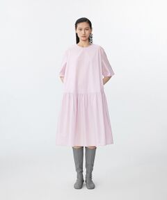 JNBY / ジェーエヌビーワイ ロング・マキシ丈ワンピース | Gathered Ease Dress / ギャザードレス