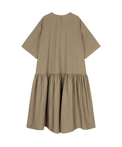 JNBY / ジェーエヌビーワイ ロング・マキシ丈ワンピース | Gathered Ease Dress / ギャザードレス | 詳細8