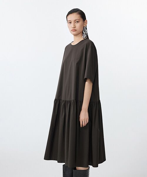 JNBY / ジェーエヌビーワイ ロング・マキシ丈ワンピース | Gathered Ease Dress / ギャザードレス | 詳細13