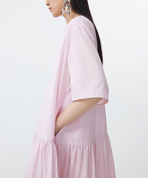 JNBY / ジェーエヌビーワイ ロング・マキシ丈ワンピース | Gathered Ease Dress / ギャザードレス | 詳細25