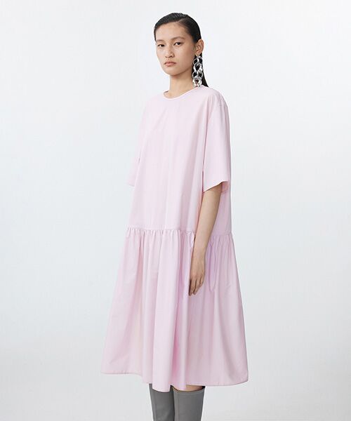 JNBY / ジェーエヌビーワイ ロング・マキシ丈ワンピース | Gathered Ease Dress / ギャザードレス | 詳細27