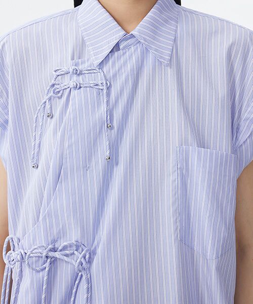 JNBY / ジェーエヌビーワイ シャツ・ブラウス | Chinese Panko Cotton Shirt / コットンシャツ | 詳細11