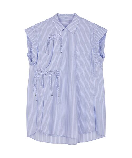 JNBY / ジェーエヌビーワイ シャツ・ブラウス | Chinese Panko Cotton Shirt / コットンシャツ | 詳細16