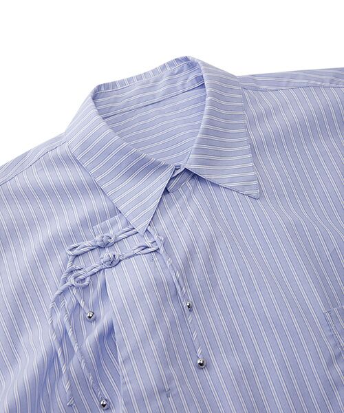 JNBY / ジェーエヌビーワイ シャツ・ブラウス | Chinese Panko Cotton Shirt / コットンシャツ | 詳細18