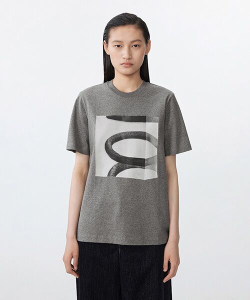 JNBY / ジェーエヌビーワイ Tシャツ | Art Sketch T-shirt / アートスケッチTシャツ | 詳細1