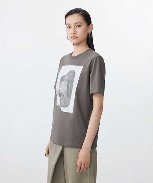 JNBY / ジェーエヌビーワイ Tシャツ | Art Sketch T-shirt / アートスケッチTシャツ | 詳細9