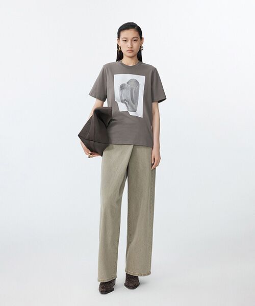 JNBY / ジェーエヌビーワイ Tシャツ | Art Sketch T-shirt / アートスケッチTシャツ | 詳細11