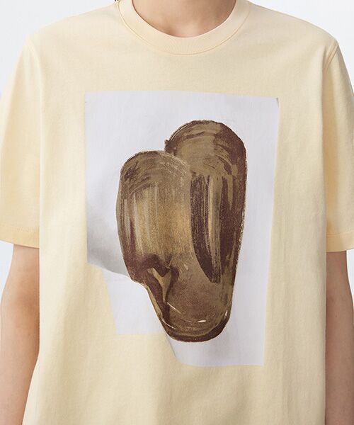 JNBY / ジェーエヌビーワイ Tシャツ | Art Sketch T-shirt / アートスケッチTシャツ | 詳細17