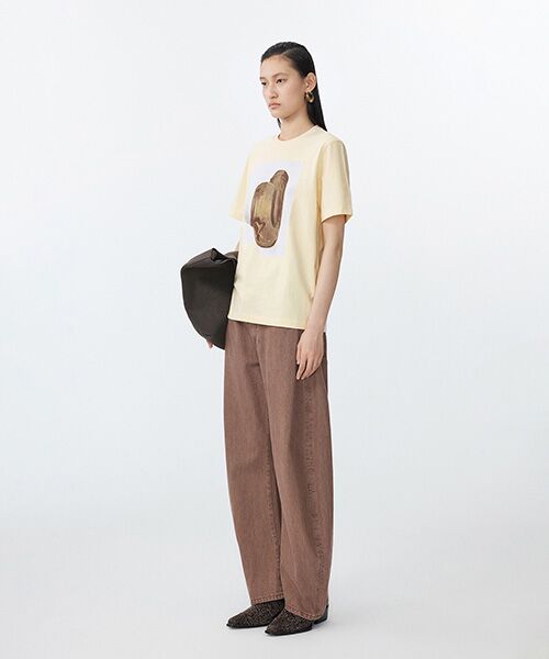 JNBY / ジェーエヌビーワイ Tシャツ | Art Sketch T-shirt / アートスケッチTシャツ | 詳細18