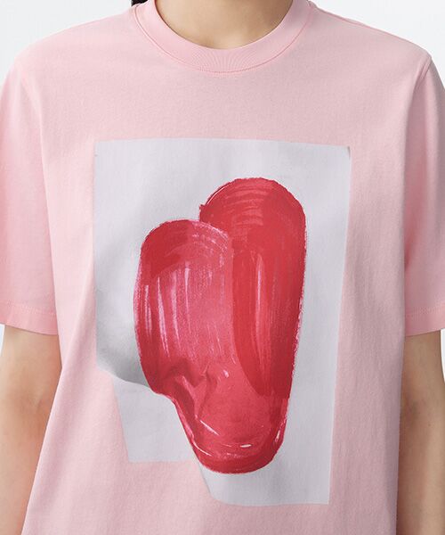 JNBY / ジェーエヌビーワイ Tシャツ | Art Sketch T-shirt / アートスケッチTシャツ | 詳細24