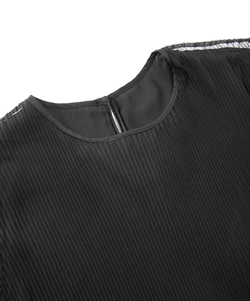 JNBY / ジェーエヌビーワイ ロング・マキシ丈ワンピース | Ruffled Sheer Dress | 詳細9