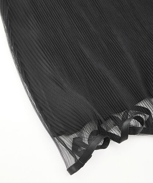 JNBY / ジェーエヌビーワイ ロング・マキシ丈ワンピース | Ruffled Sheer Dress | 詳細11