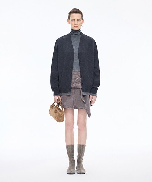 JNBY / ジェーエヌビーワイ カーディガン・ボレロ | Layered Block Cardigan | 詳細5