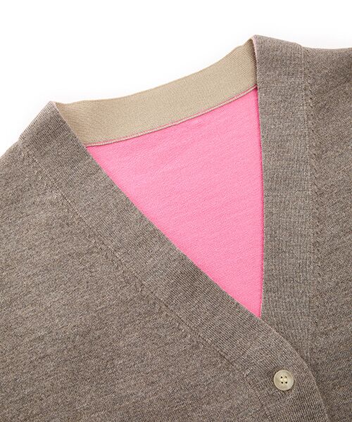 JNBY / ジェーエヌビーワイ カーディガン・ボレロ | Layered Block Cardigan | 詳細12