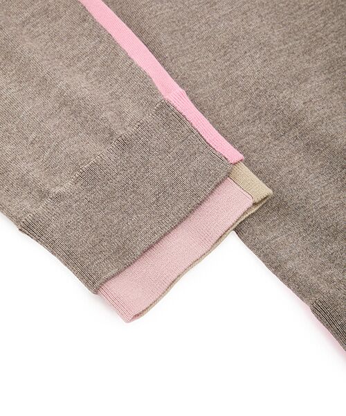 JNBY / ジェーエヌビーワイ カーディガン・ボレロ | Layered Block Cardigan | 詳細13