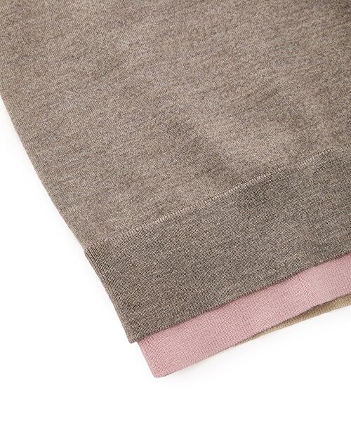 JNBY / ジェーエヌビーワイ カーディガン・ボレロ | Layered Block Cardigan | 詳細14