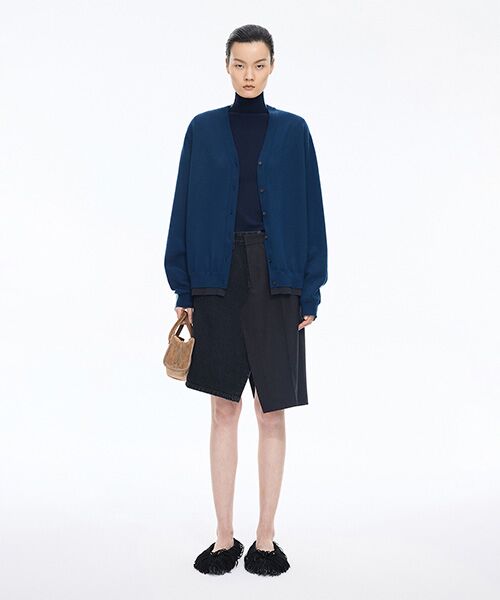 JNBY / ジェーエヌビーワイ カーディガン・ボレロ | Layered Block Cardigan | 詳細20