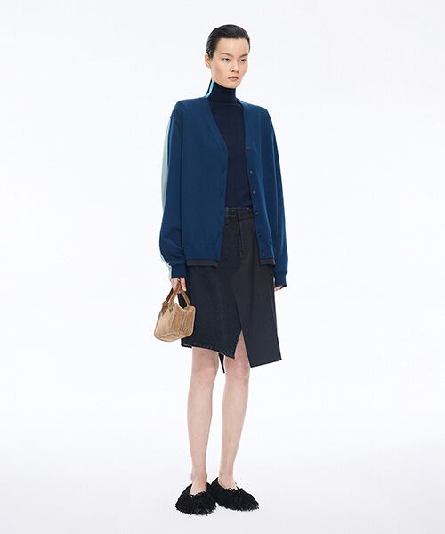 JNBY / ジェーエヌビーワイ カーディガン・ボレロ | Layered Block Cardigan | 詳細21
